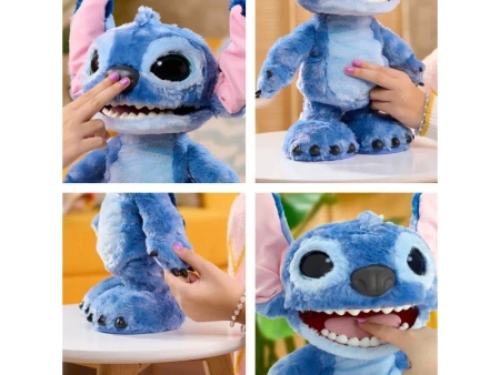 Disney STITCH Duża Maskotka interaktywna 43 cm