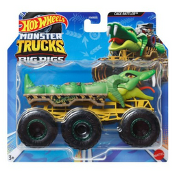 HOT WHEELS MONSTER TRUCK BIG RIGS ciężarówka 1:64 Cage Rattler HWN92