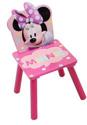 DISNEY MYSZKA MINNIE MIKI MINI RÓŻOWE KRZESEŁKO KRZESŁO