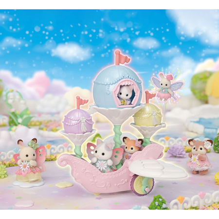 SYLVANIAN FAMILES MAGICZNY STATEK BALONOWY Z FIGURKĄ 5827