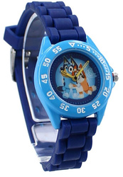 BLUEY BINGO PIESKI ZEGAREK NA RĘKĘ ANALOGOWY DLA  DZIECI