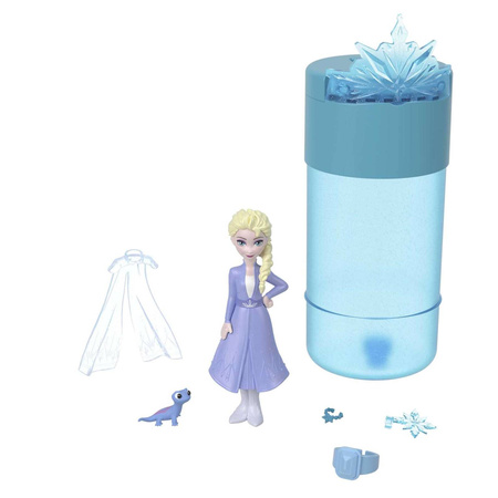 KRAINA LODU LALKA NIESPODZIANKA Color Reveal SNOW HMB83