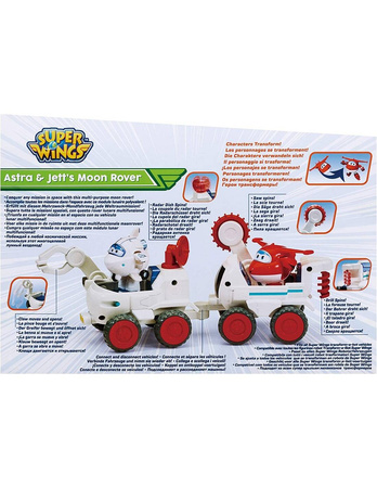 SUPER WINGS SAMOLOTY POJAZDY ASTRA JETT FIGURKI TRANSFORMUJĄCE