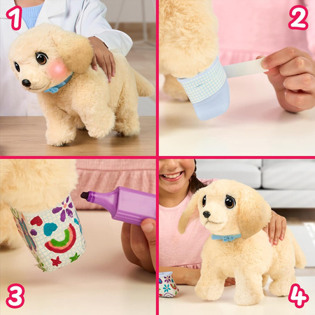 LITTLE LIVE PETS PIESEK PIES WETERYNARZ INTERAKTYWNA MASKOTKA 50 DŹWIĘKÓW