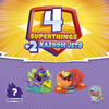 SUPER THINGS ZINGS SERIA 9 THINGS 4 FIGURKI 2 JETY