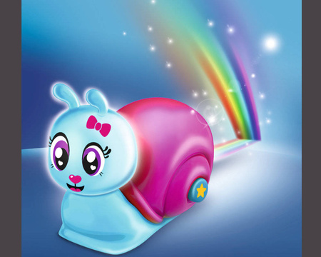 Luminki Tęczowy Ślimaczek Ślimak Projektor Lampka