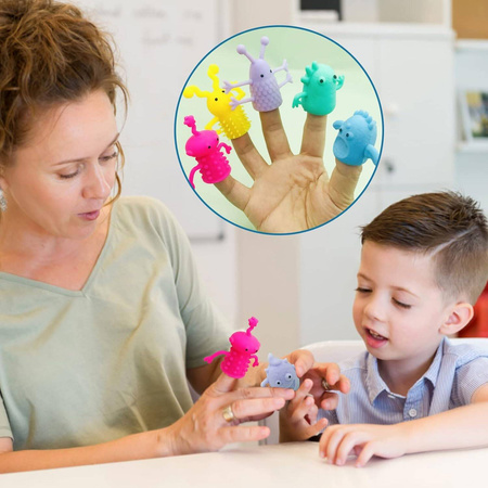 PACYNKI NA PALCE KUKIEŁKI ZWIERZĄTKA MOCHI 10 SZT