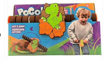 SKOCZEK POGO DRĄŻEK DO SKAKANIA PIANKA DŹWIĘK