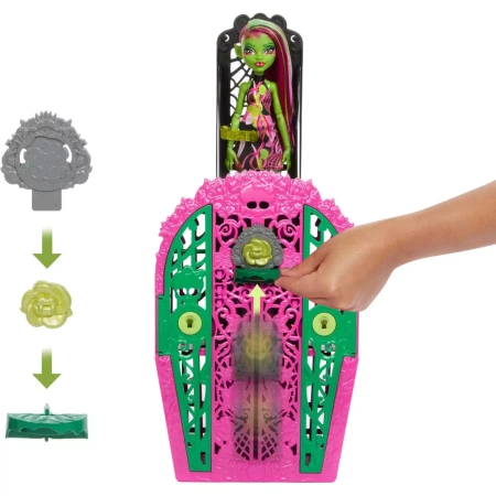 Monster High Straszysekrety Lalka Venus McFlytrap + akcesoria HYT75 MATTEL