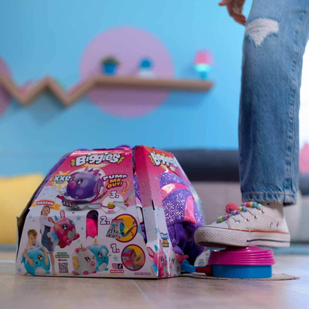 BIGGIES MASKOTKA SMOK NIETOPERZ XXL PLUSZAK DO POMPOWANIA PŁKA