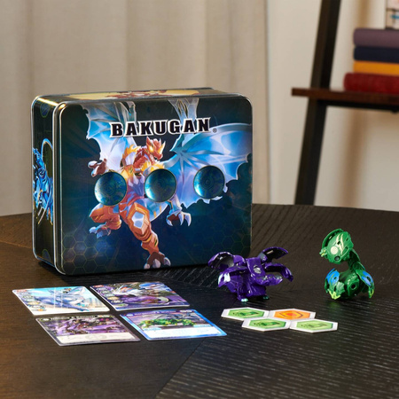 BAKUGAN LEGENDS BAKU-TIN PUSZKA KOLEKCJONERSKA 2 FIGURKI GARGANOID WEBAM