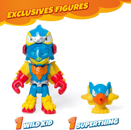 SUPERTHINGS ZINGS POJAZD ORZEŁ SAMOLOT WILD EAGLE JET KAZOOM KID FIGURKA