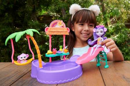 Enchantimals Tropikalny Basen z lalką zestaw MATTEL HTW73