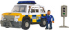 STRAŻAK SAM JEEP POLICYJNY FIGURKA MALCOLM SAMOCHÓD TERENOWY I AKCESORIA