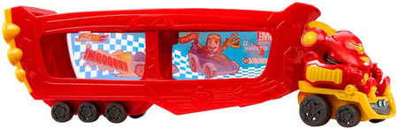 MARVEL HOT WHEELS RACERVERSE TRANSPORTER AUTEK NACZEPA LAWETA Hulkbuster