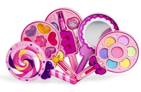 MARTINELIA ZESTAW DO MAKIJAŻU LIZAK CIENIE BŁYSZCZYKI LAKIERY DLA DZIECI