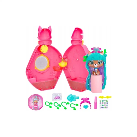 VIP PETS CATS FIGURKA KOTKA Z DŁUGIMI WŁOSAMI DO STYLIZACJI STORMY DODATKI