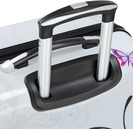 MOTYLE MOTYLKI WALIZKA KABINOWA BAGAŻ PODRÓŻNA DZIECIĘCA NA KÓLKACH