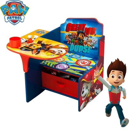 PSI PATROL BIURKO STOLIK SKRZYNIA POJEMNIKI DZIECI KUBEK ORGANIZER