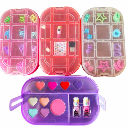 Make It Real KUFEREK WALIZKA KOSMETYKI DO MAKIJAŻU DLA DZIECI 136 Elem