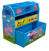 PEPPA PIG ŚWINKA REGAŁ DLA DZIECI POJEMNIKI NA ZABAWKI ORGANIZER MEBLE