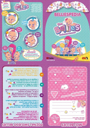 BELLIES ROZKOSZNE BRZUSZKI LALKA BOBBY BOO EPEE