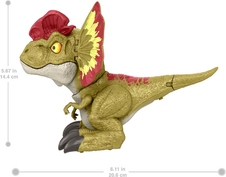 JURASSIC WORLD DINOZAUR Dilophosaurus GWY56