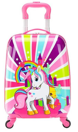 JEDNOROŻEC WALIZKA KABINOWA DZIECI BAGAŻ PODRÓŻNA