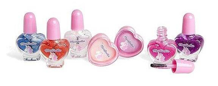 MARTINELIA ZESTAW DO MAKIJAŻU DZIECI JEDNOROŻEC LAKIERY BALSAM DO UST 26012