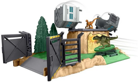 JURASSIC WORLD MINIS LABORATORIUM DINOZAURY GIGANTOZAUR PARK JURAJSKI HFF12