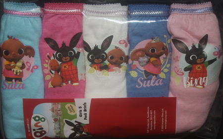 BING KRÓLIK MAJTKI MAJTECZKI 5-pak 98 2-3 latka