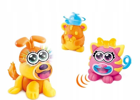 CIASTOFAZA MEGA ZESTAW 3 MOTORKI PIES Zwierzaki