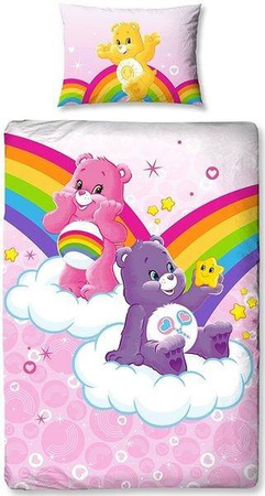 TROSKLIWE MISIE MIŚ POŚCIEL DWUSTRONNA 140x200