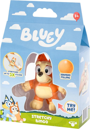 MOOSE TOYS Bluey Stretchy Bingo Figurka rozciągliwa