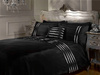 EKSKLUZYWNA POŚCIEL CEKINY CZARNA KOMPLET 200X200