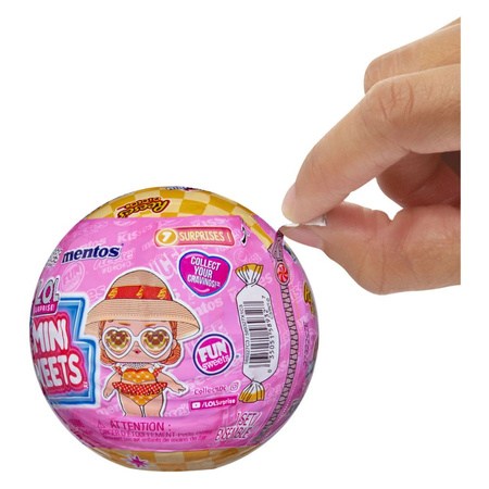LOL SUPRISE MINI SWEETS SŁODYCZE MINILALKI ZESTAW KULA 7 NIESPODZIANEK
