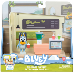 Moose Toys Mini zestaw Bar z sokami Bluey Juice Bar Playset