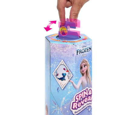 KRAINA LODU FROZEN SPIN&REVEAL LALKA ELSA ELZA W TUBIE NIESPODZIANKI