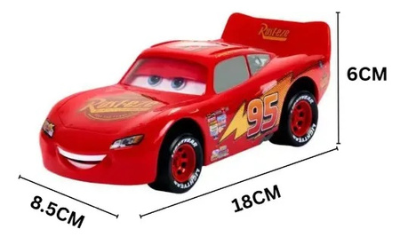 Auta Cars - Moving Moments - Samochodzik Zygzak McQueen HPH64