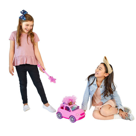 SPARKLE GIRLZ DUŻY SAMOCHÓD AUTO ZDALNIE STEROWANY 360 Z RÓŻDŻKĄ DLA LALEK