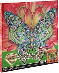 MOZAIKA DIAMENTOWA HAFT DIAMOND PAINTING MOTYL MALOWANIE DAIMENTAMI