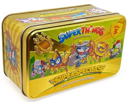 SUPER ZINGS THINGS ZŁOTA PUSZKA 9 FIGUREK SERIA 3