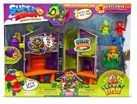 SUPER ZINGS ATAK NA TAJNE LABORATORIUM ZESTAW