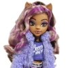 Monster High Piżama Party Lalka Clawdeen Wolf HKY67 AKCESORIA