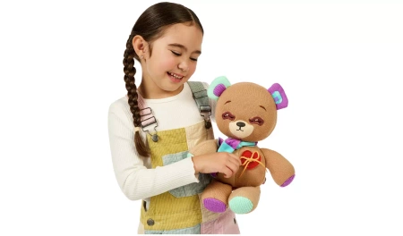 INTERAKTYWNY MAGICZNY MIŚ PIĘKNY PLUSZAK THREADY BEAR 70 REAKCJI MÓWI MRUGA