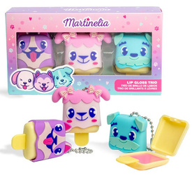 MARTINELIA ZESTAW BŁYSZCZYKÓW BŁYSZCZYK  DLA DZIECI 3 SZT BRELOK