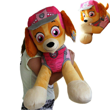 PSI PATROL DUŻY PLUSZAK 80 CM MASKOTKA SKY SKYE