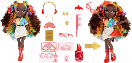 Rainbow High Creative Crystals Fashion Doll Lalka IRIS BOW