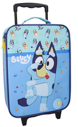 BLUEY I BINGO PIESKI  WALIZKA NA KÓŁKACH DLA DZIECI BAGAŻ KABINOWA