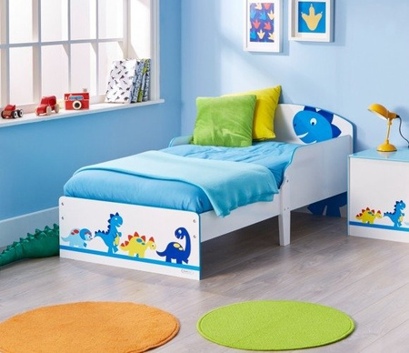 DINOZAURY DINO T-REX ŁÓŻKO ŁÓŻECZKO DZIECI